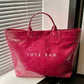 👜Hot Sale 50 % rabatt❤️Tote-veske med bokstavtrykk for kvinner