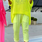 Jumpsuit med bokstavtrykk for kvinner + hul smokk fritidsdrakt