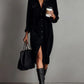 🔥 55 % RABATT! Effortless Chic Corduroy Shirt Dress – Myk, behagelig og allsidig for alle årstider 🍂