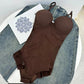 🔥SISTE DAGS SALG 50 % RABATT🔥Shapewear-bodysuit med BH | Rynket, slankende, justerbar midje✨