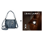 🔥 Uformell rynket bøtteformet myk lærveske skulderveske
