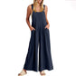 🥰💯Plus size kjeledress med vide ben✨(S-5XL)