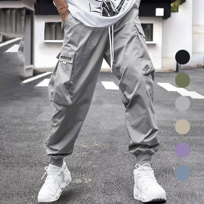 💥Ny sesongkolleksjon: 50 % rabatt – Løse joggebukse med klaffelommer i vintage-stil for menn