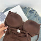 🔥SISTE DAGS SALG 50 % RABATT🔥Shapewear-bodysuit med BH | Rynket, slankende, justerbar midje✨