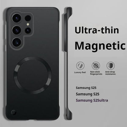 Rammeløst, magnetisk, fallsikkert og hudvennlig etui for Galaxy S25/S24/S23/S22-serien