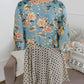 🌸Vårsalg 49 % rabatt🌸Blomstrete kimono-cardigans for damer med volanger på ermene, snøring og løst snitt i boho-stil