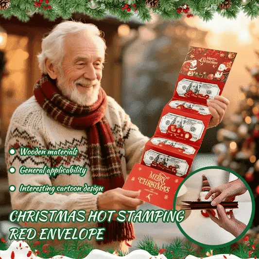 🎁🎄Julesalg⭐Julekonvolutt med pengeklips