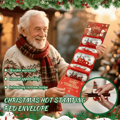 🎁🎄Julesalg⭐Julekonvolutt med pengeklips