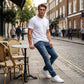 ⏳Tidsbegrenset tilbud⏰Moderne stretchjeans i slim fit for menn