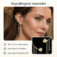 ✨🦋Øredobber med zirkoniaer og dusker i form av sommerfugler