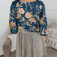 🌸Vårsalg 49 % rabatt🌸Blomstrete kimono-cardigans for damer med volanger på ermene, snøring og løst snitt i boho-stil