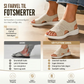 👡🌬️ Dame Pustende Plattformsandaler i Strikk – Lett Hæl – Betaling ved Levering ✨✅