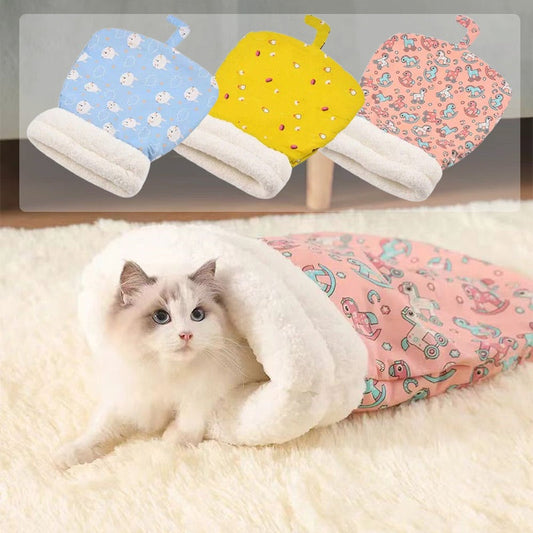 🔥Hot Sale🐱Varm, myk og tykk katteseng
