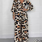 🔥Hot Sale 53% Off🍃Jumpsuit med leopardmønster og V-utringning
