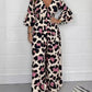 🔥Hot Sale 53% Off🍃Jumpsuit med leopardmønster og V-utringning