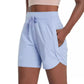 🌞Sommerutsalg – 50 % rabatt🩳Høytaljede, hurtigtørkende treningsshorts for damer