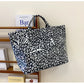 👜Hot Sale 50 % rabatt❤️Tote-veske med bokstavtrykk for kvinner
