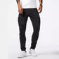 Cargo-bukser i stretch-denim