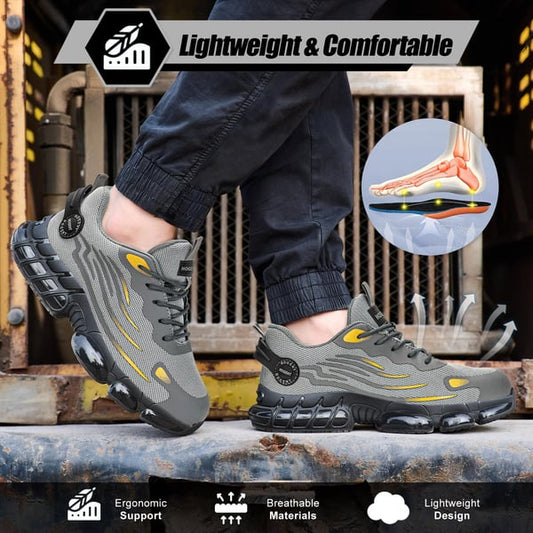 🔥Ny ankomst🔥Knob Anti-Smash Anti-Slip Safety Sneakers