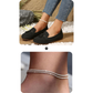 🔥Siste dagskampanje med 50 % rabatt - Komfortable, myke loafers i vintage-stil med sløyfe til dame