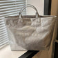 👜Hot Sale 50 % rabatt❤️Tote-veske med bokstavtrykk for kvinner