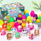 🔥Påskens beste gave 49% AV-🎁24 PCS påskeegg forhåndsfylte sakte stigende squishy leker