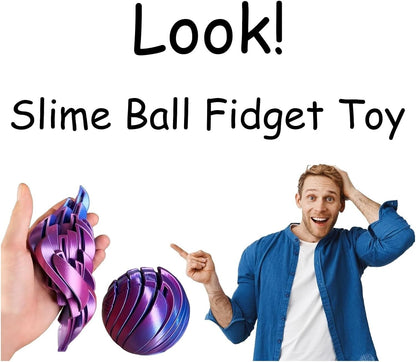 🎁🎅Julekampanje – 50 % rabatt🥹3D-printet slimboll, fidget-leke