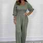 💕  2025 Nyankomne salg - 49% OFF🔥Jumpsuit med elastisk midje for kvinner