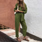 💕50 % RABATT💕 2-delt sett for kvinner - Oversize skjorte og bukse