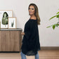 🔥Hot Sale-50% avslag💟Loose plisserte bluser uten skulder til kvinner