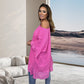 🔥Hot Sale-50% avslag💟Loose plisserte bluser uten skulder til kvinner