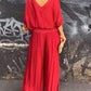 🌺2025 NYE SALG - 50% RABATT🌺Elegant todelt sett med viddebukser i chiffong