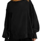 👚Oversized sweatshirts med rund hals