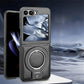 Magnetisk mobildeksel med ringstativ for Galaxy Z Flip-serien
