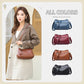 Trendy crossbody- og skulderveske i PU-skinn for kvinner