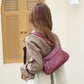 Trendy crossbody- og skulderveske i PU-skinn for kvinner