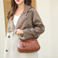 Trendy crossbody- og skulderveske i PU-skinn for kvinner