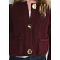 💖Begrenset salg 50 % rabatt💖Damemote Cut-Out strikket cardigan