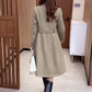 ❄️Vintererbjudanden❄️ Lang varm trenchcoat for kvinner