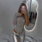 🎉Godt nytt år! 50% AVSLAG 🛍️One Shoulder Sequin Bodysuit for kvinner