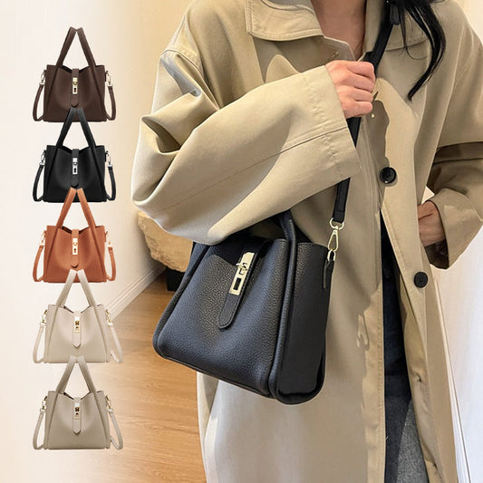 🔥Varmt salg 49% OFF 💼Mote møter funksjon - bøtteveske med plass til alt!