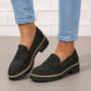 ⏳Begrenset tid med 50 % rabatt💥Komfortable, chunky loafers for kvinner med plattform