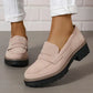 ⏳Begrenset tid med 50 % rabatt💥Komfortable, chunky loafers for kvinner med plattform