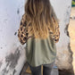 💥Salg 49 % rabatt💕Knappskjorte med leopardmønster for dame