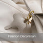 High end mote crossbody-veske for kvinner med elefantanheng