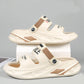 Chunky, polstrede sandaler med svellelignende grep