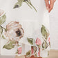 ❀Elegant halværmet chiffongkjole med trykk for kvinner