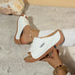 💥Salg 49% rabatt🔥Casual Wedge Slide-sandaler for kvinner