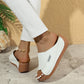 💥Salg 49% rabatt🔥Casual Wedge Slide-sandaler for kvinner