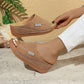 💥Salg 49% rabatt🔥Casual Wedge Slide-sandaler for kvinner